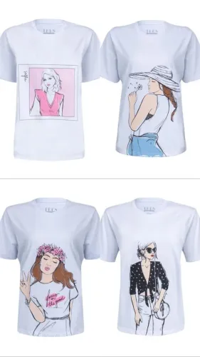 Camisetas estampadas 