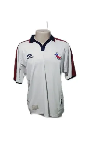 Camisa Seleção Chile Brooks Branca 2004 Futebol 