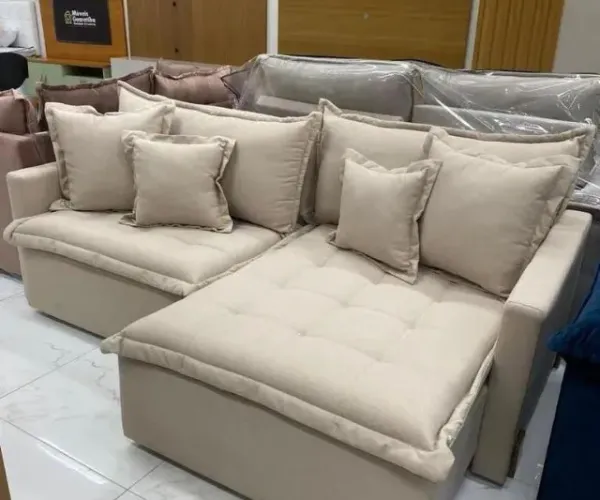 Sofá Cama Retrátil Zoe Pronta Entrega*