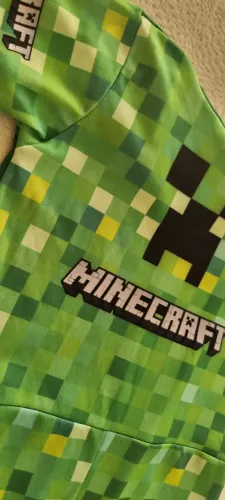 Roupa fantasia minecraft com elastano macacão menino 