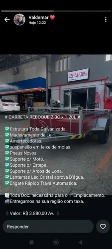 Carretinhas novas