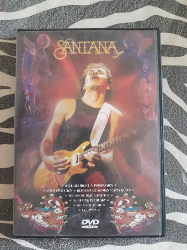 Dvd Santana - Carlos Santana