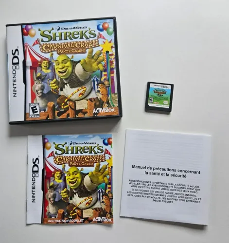 Jogo Sherek Carnival Craze Nintendo DS Original