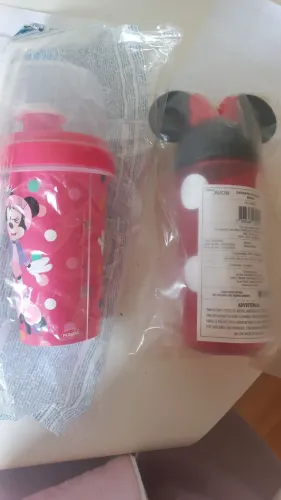 Garrafas Minnie e Mickey - Novas
