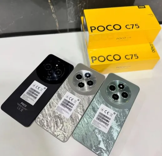 Poco C75 4G NFC Capa E Película 256GB/08GB RAM Lacrado Entrega Grátis 