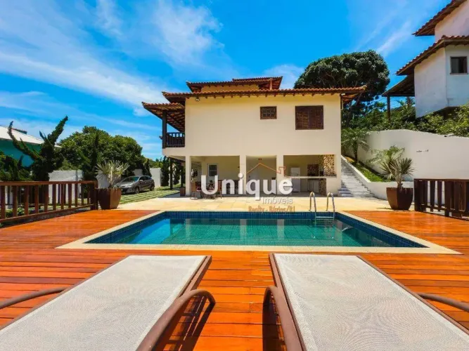 Casa com 6 dormitórios para alugar temporada, por R$ 2.500/dia - João Fernandes - Armação
