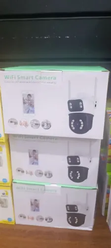 Câmera 2 Lentes Wi-Fi inteligente Prova dágua 