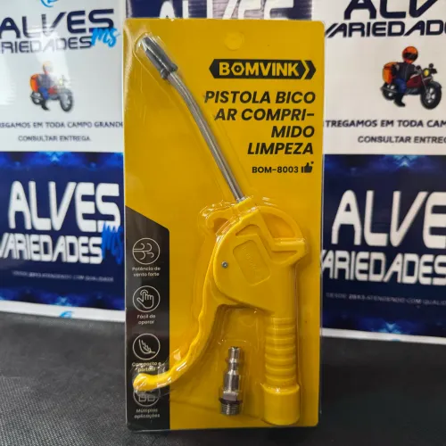 Pistola de limpeza bico ar comprimido 
