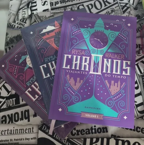 Livros Darkside - Série Chronos: Viajantes do Tempo 