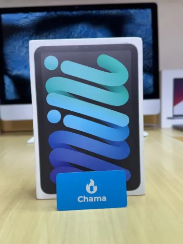 iPad Mini 7 (Chip A17 Pro) | 128GB | Modelo Wifi | Space Gray | Lacrado - Loja Física