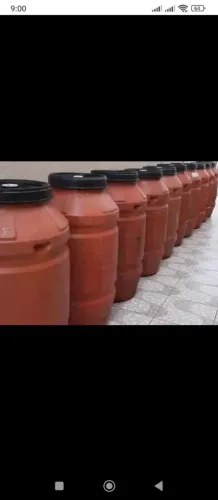 Bombona rosqueavel barril 240 litros de água tambor bocão Bangu 
