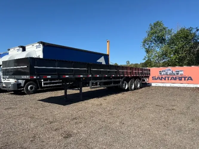 Carreta Carga Seca Randon 2011 Com 12 Pinos Lock Para Container de 20 e 40 Pés De 13,50 M