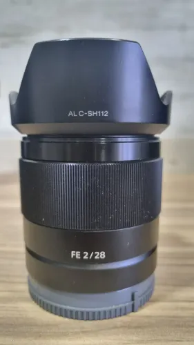 Lente sony 28mm 2.0 fullframe 