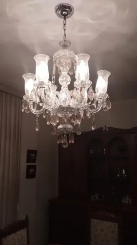 Lustre em Cristal