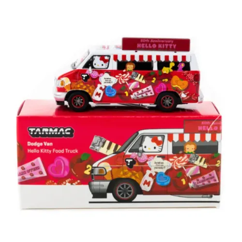 Dodge Van Hello Kitty Food Truck - Tarmac Works Global64