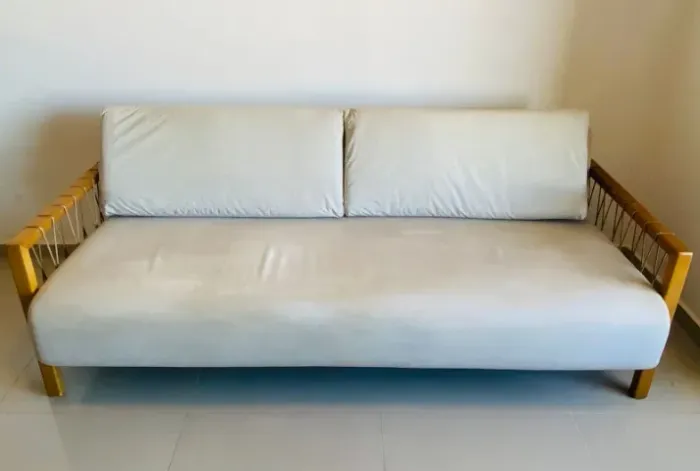 Sofá e Poltronas Estofados Jardim JOE 3 Lugares Jardim Área Externa Varanda