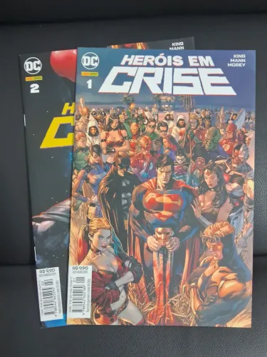 Lote HQs - Heróis em crise + Batman