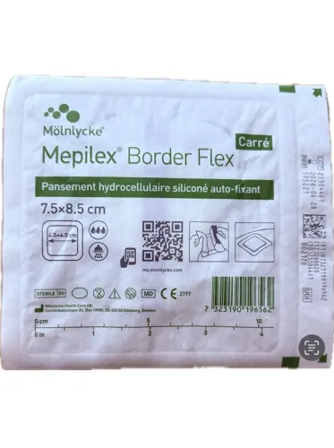 Curativo Mepilex Border Flex - 7.5x8.5 cm