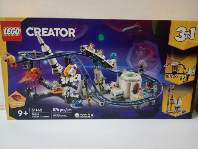 LEGO Creator 3 em 1 - Montanha Russa Espacial