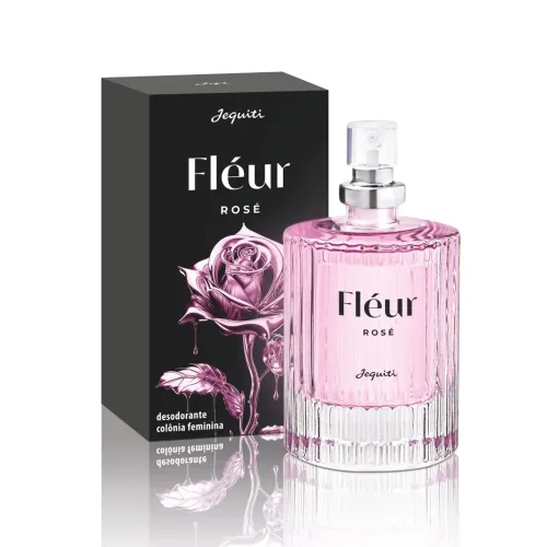 Colônia Feminina Fléur Rosé Jequiti 25ml 