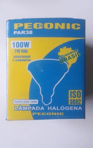 04 Lâmpadas Par 38 - Halógena 100 watts - Novas na Caixa.