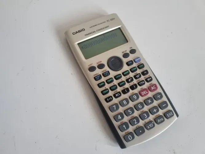 Calculadora Financeira Casio 12 Dígitos FC-100V
