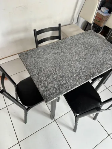 Mesa 100x60 + 4 Cadeiras NOVA | Entrega Grátis