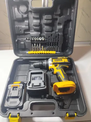 furadeira e parafusadeira 21v 2 baterias