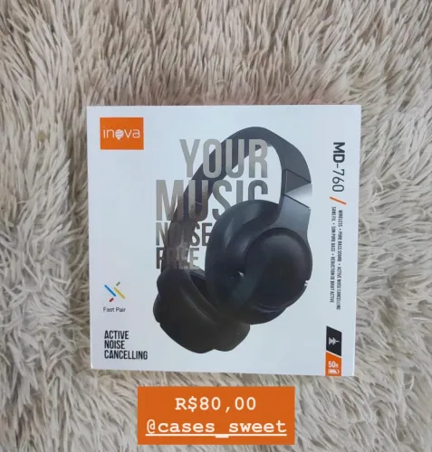 Fones de Ouvido Sem Fio Inova MD-760
