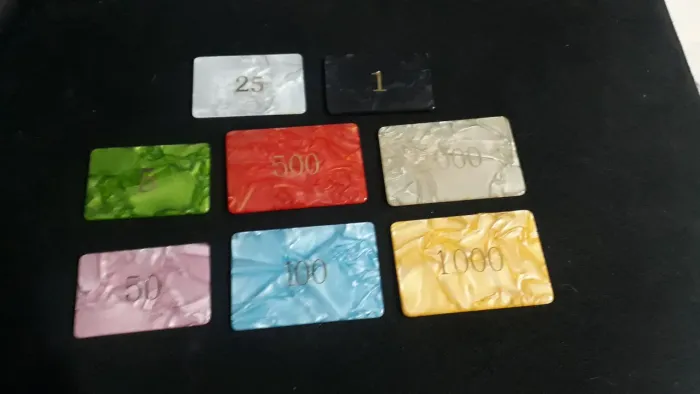Fichas de Poker em ótimo estado