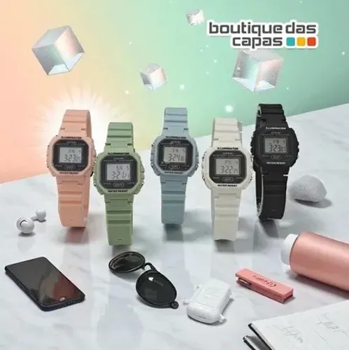 Relógio Digital a prova d'agua feminino masculino COD 923