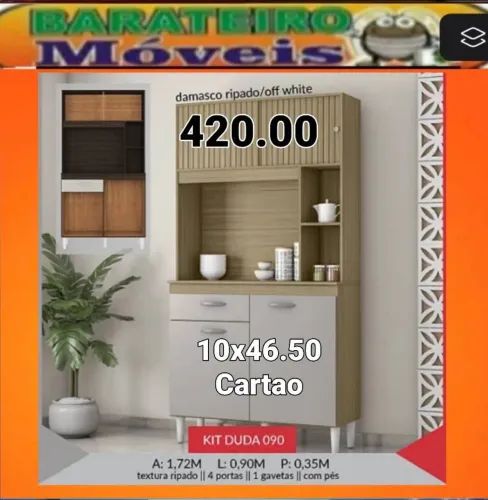 Kit cozinha duda 90m entrega imediata 