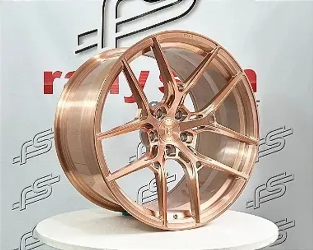 Jogo de Roda Gisa FFT6196 Forged Rose 5x120 - 20x9,5 e 20x11 Offset 25 e 26