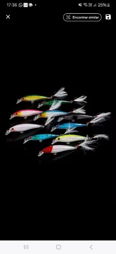 Iscas artificiais para pesca ultra light unidade