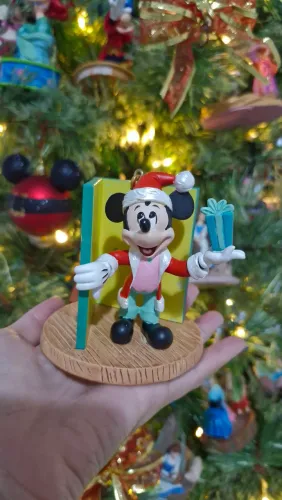 Mickey Mouse Livro Magico Enfeite Natal