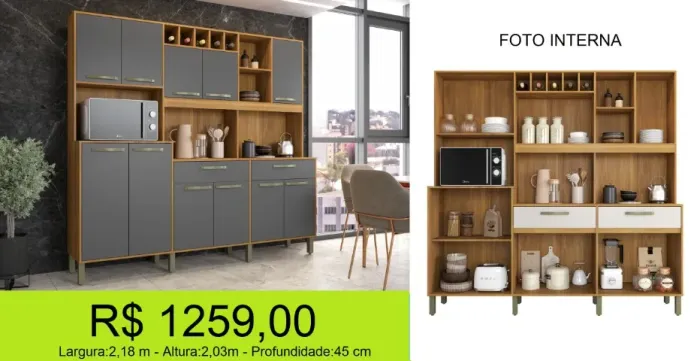 Cozinha ampla novidade!! - a pronta entrega
