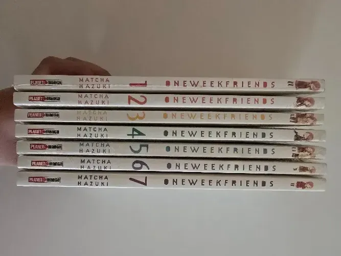 Mangás Neweekfriends (7 volumes lacrados)