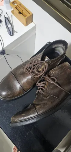 Bota em couro Democrata 40