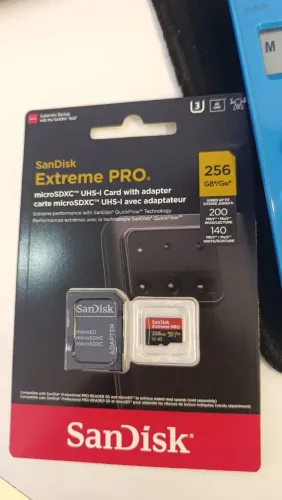 CARTÃO DE MEMÓRIA SANDISK EXTREME PRO 256GB