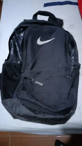 Mochila preta Nike Just do It espaçosa original