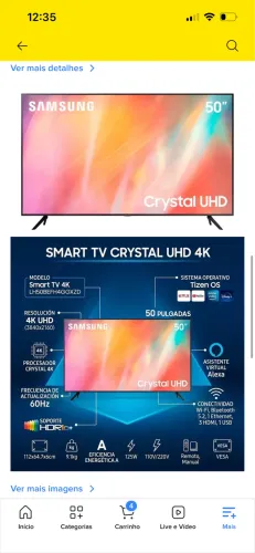 Tv 50 polegadas Samsung 