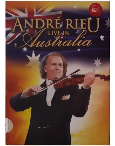 André Rieu Live In Austrália em dvd.