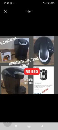 CAFETEIRA KEURIG IMPORTADA