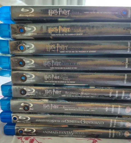 Coleção Harry Potter Blue Ray