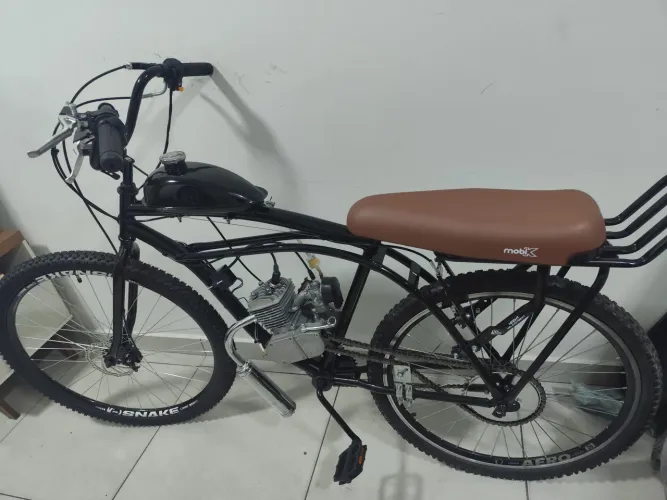 Bike Motorizada 80cc PRATICAMENTE NOVA - Bicicleta Motorizada