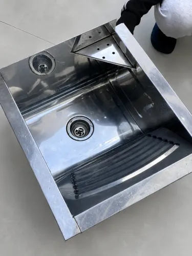 Tanque Inox Franke Mini Ts360 44x47x26 Fixação 23 Litros
