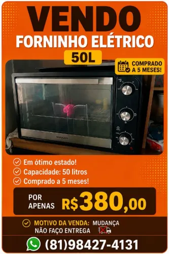 Forno Elétrico Suggar 50L