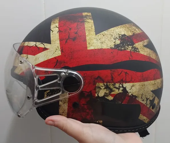 CAPACETE KRAFT BANDEIRA DA INGLATERRA. ACEITO OFERTA!!!!