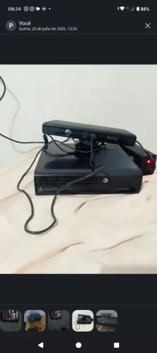 X box 360 luz vermelha