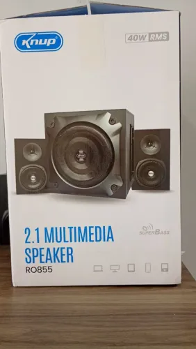 Caixa de som Bluetooth Knup RO855